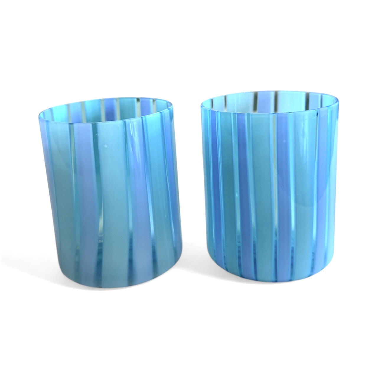 Murano Striped Tumbler Set of 2
