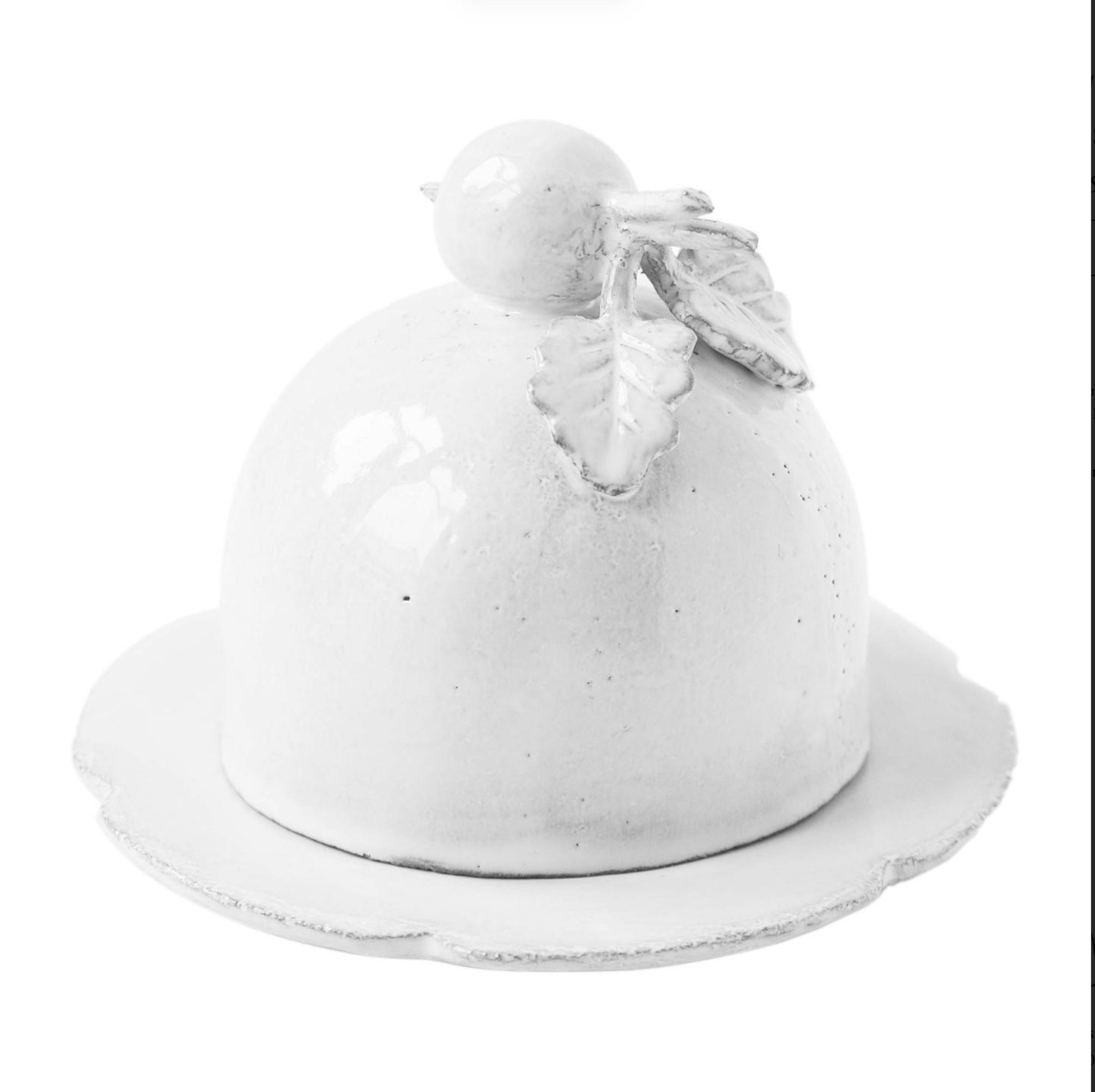 Astier de Villatte Small Radish Butter Dish