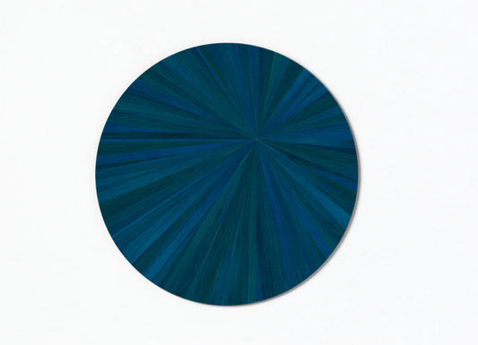 Royal Blue Soleil Round Tablemat