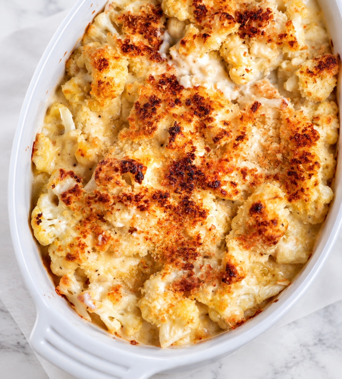 Heirloom Cauliflower Gratin