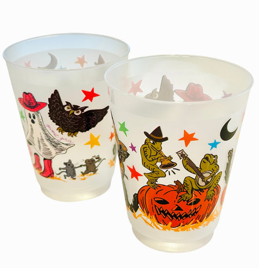 Harvest Fete Halloween Set of 10 Shatterproof Cups