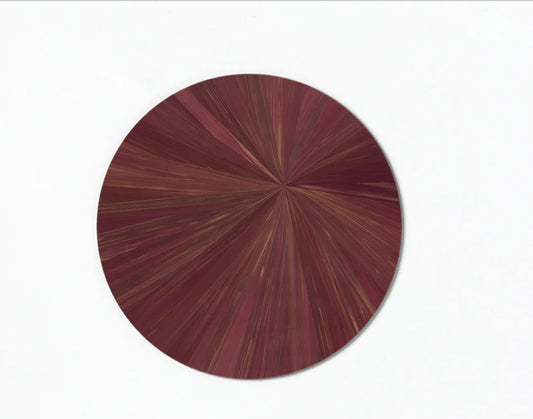 Prune Soleil Round Tablemat