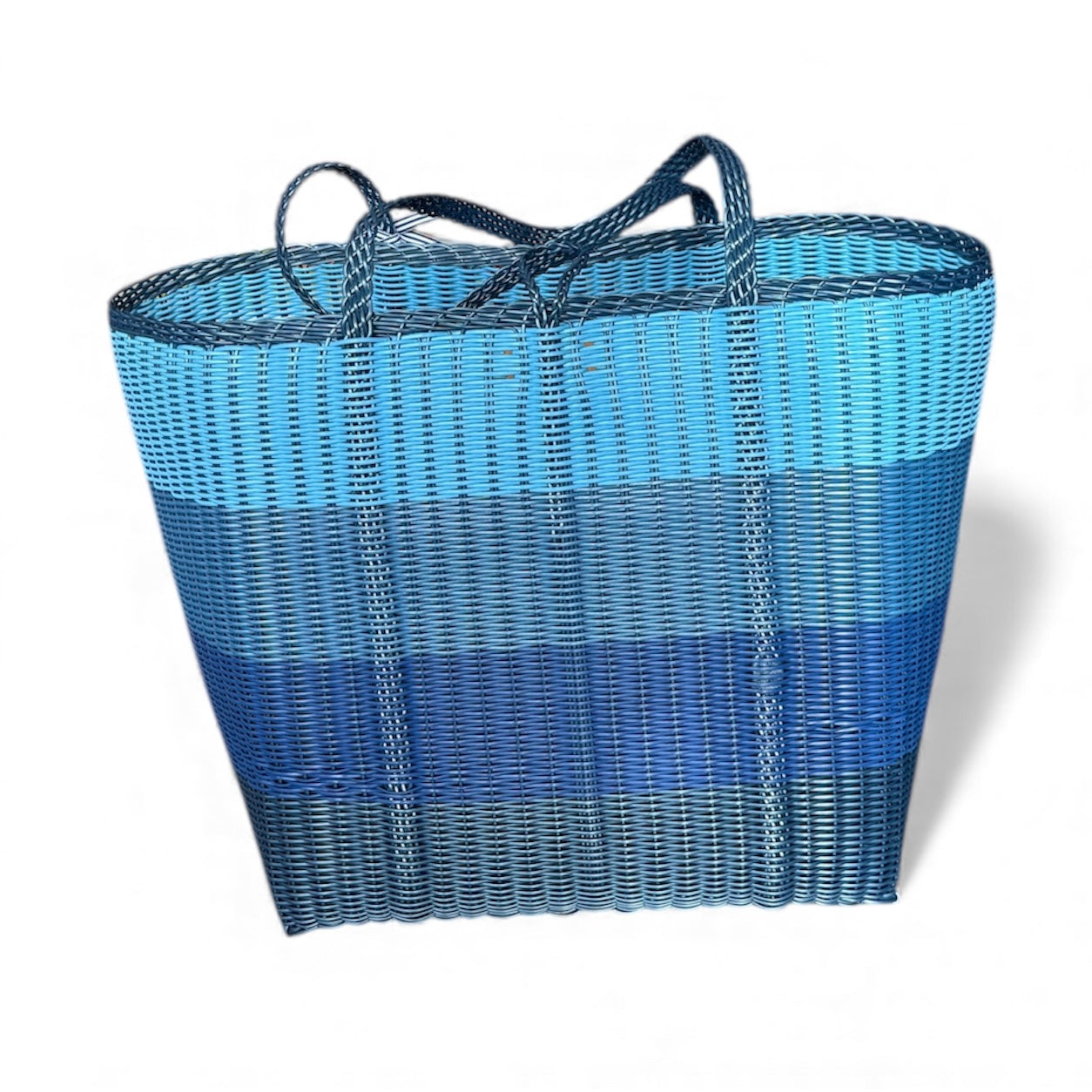 The Lilley Line Heavy Load Blue Stripe Tote