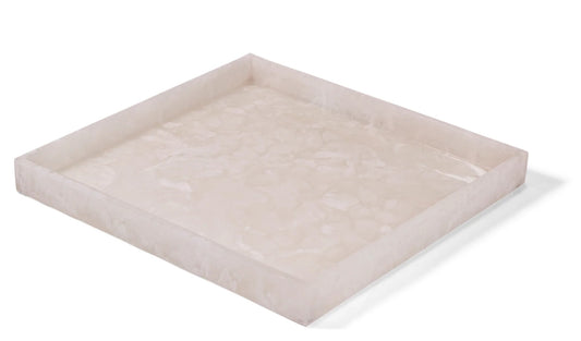 Pearl Marble Resin Tray