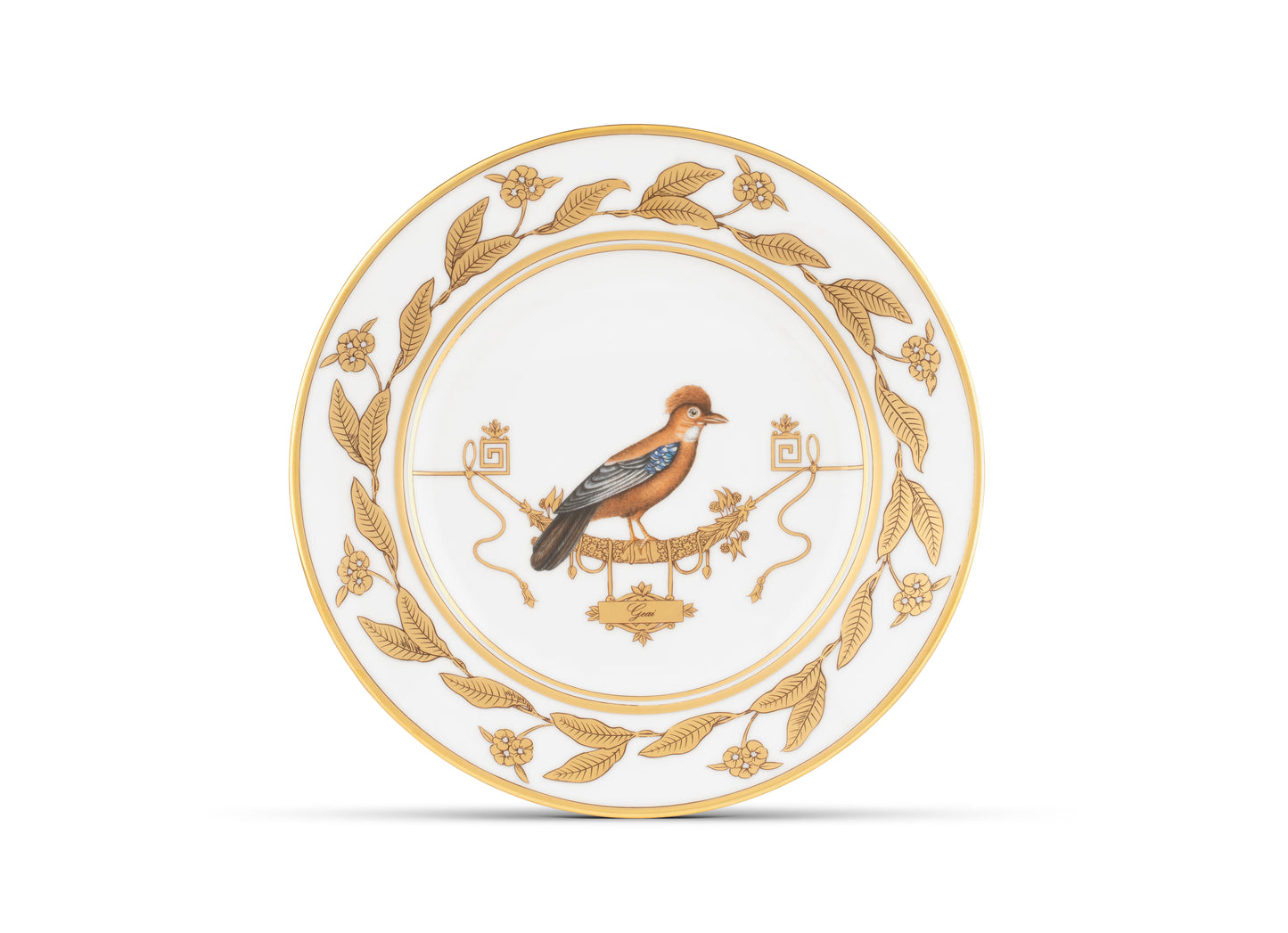 Volière Geai Dessert/ Salad Plate by Ginori 1735