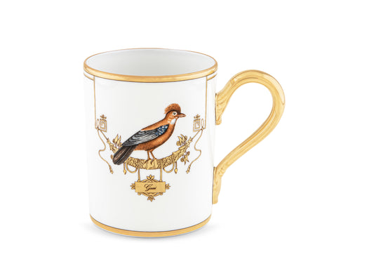 Volière Geai Mug by Ginori 1735