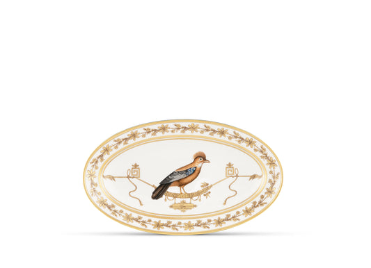 Volière Geai Pickle Dish by Ginori 1735