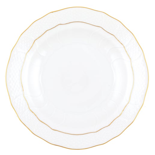 Golden Edge Dinner Plate