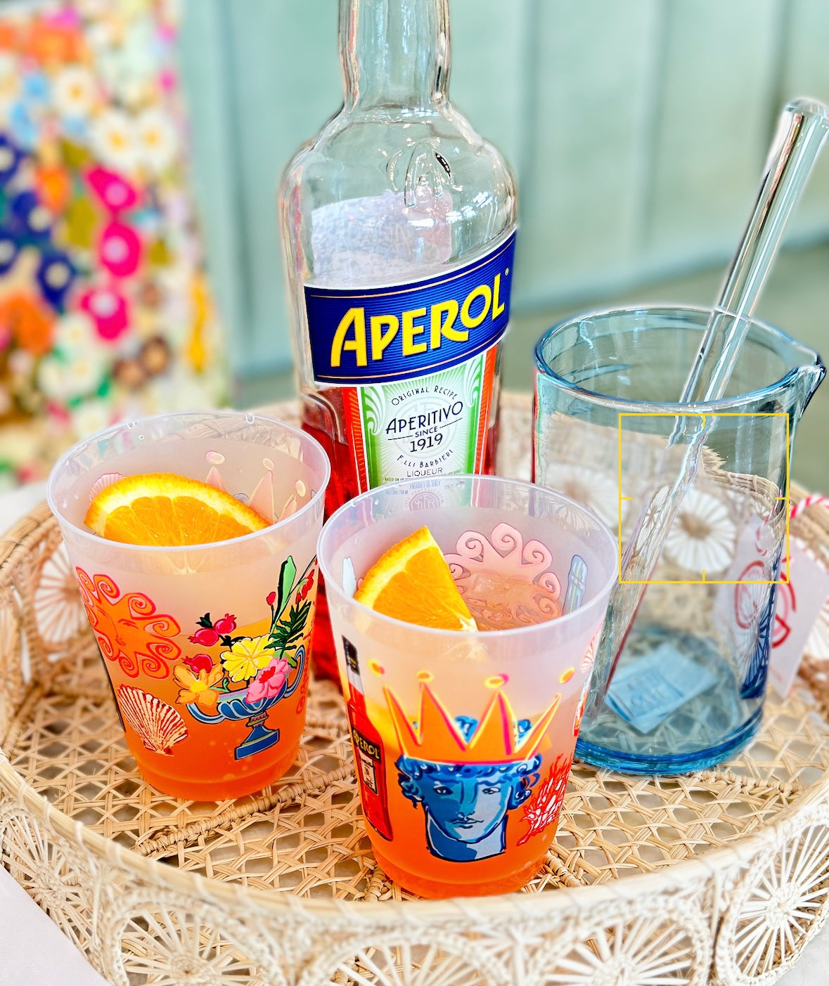 Summer in Capri Shatterproof cups