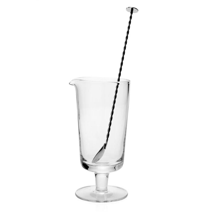 LILLIAN FOOTED COCKTAIL MIXER & STIRRER