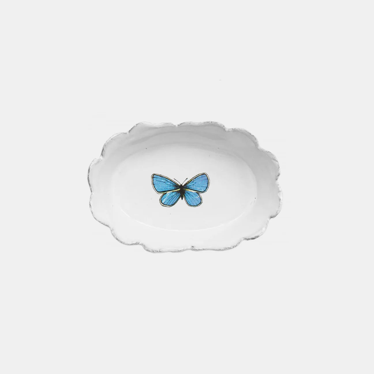 Blue Butterfly Dish