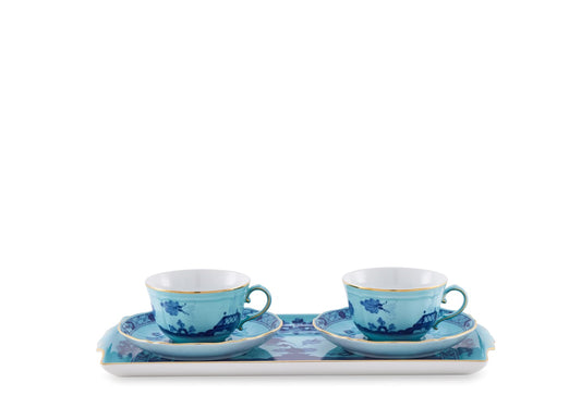 Iris Tea Set for Two