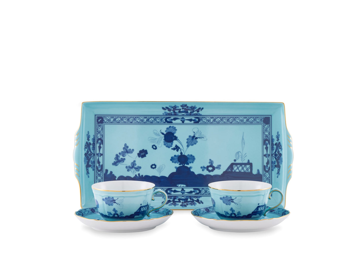 Iris Tea Set for Two