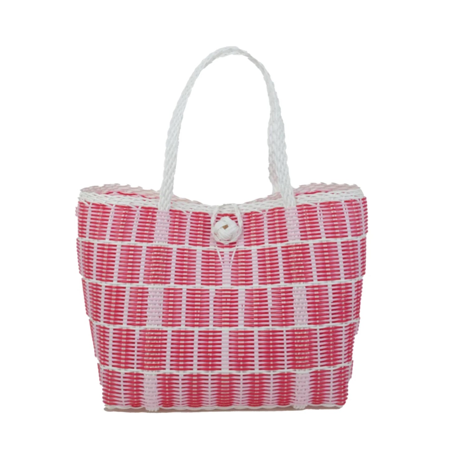 The Lilley Line Small Brick Light Wash Tote