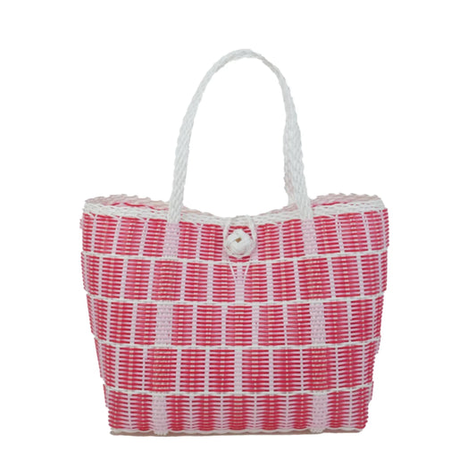 The Lilley Line Small Brick Light Wash Tote