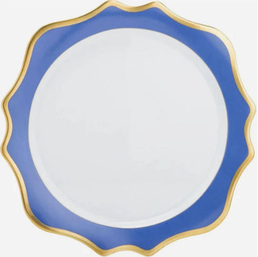 Anna Weatherly Palette Indigo Blue Charger