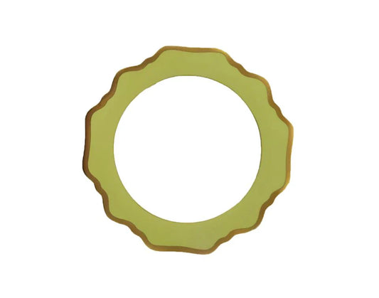 Anna Weatherly Anna's Palette Summer Green Bread & Butter Plate