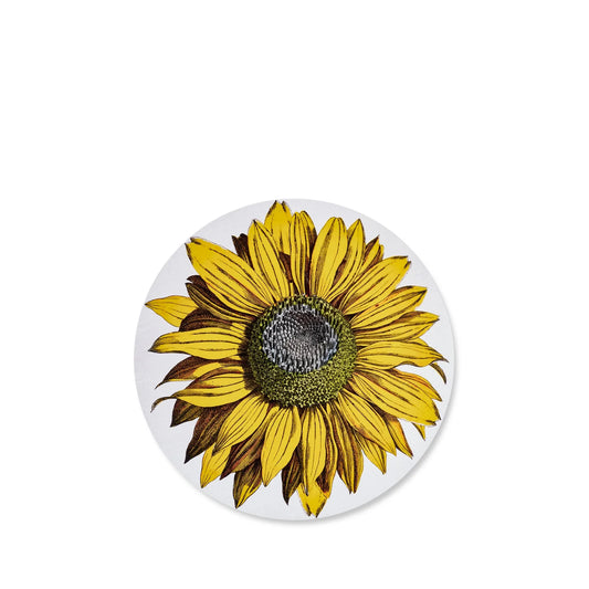 'Sunflower' Round Cork-Backed Placemats set of 6