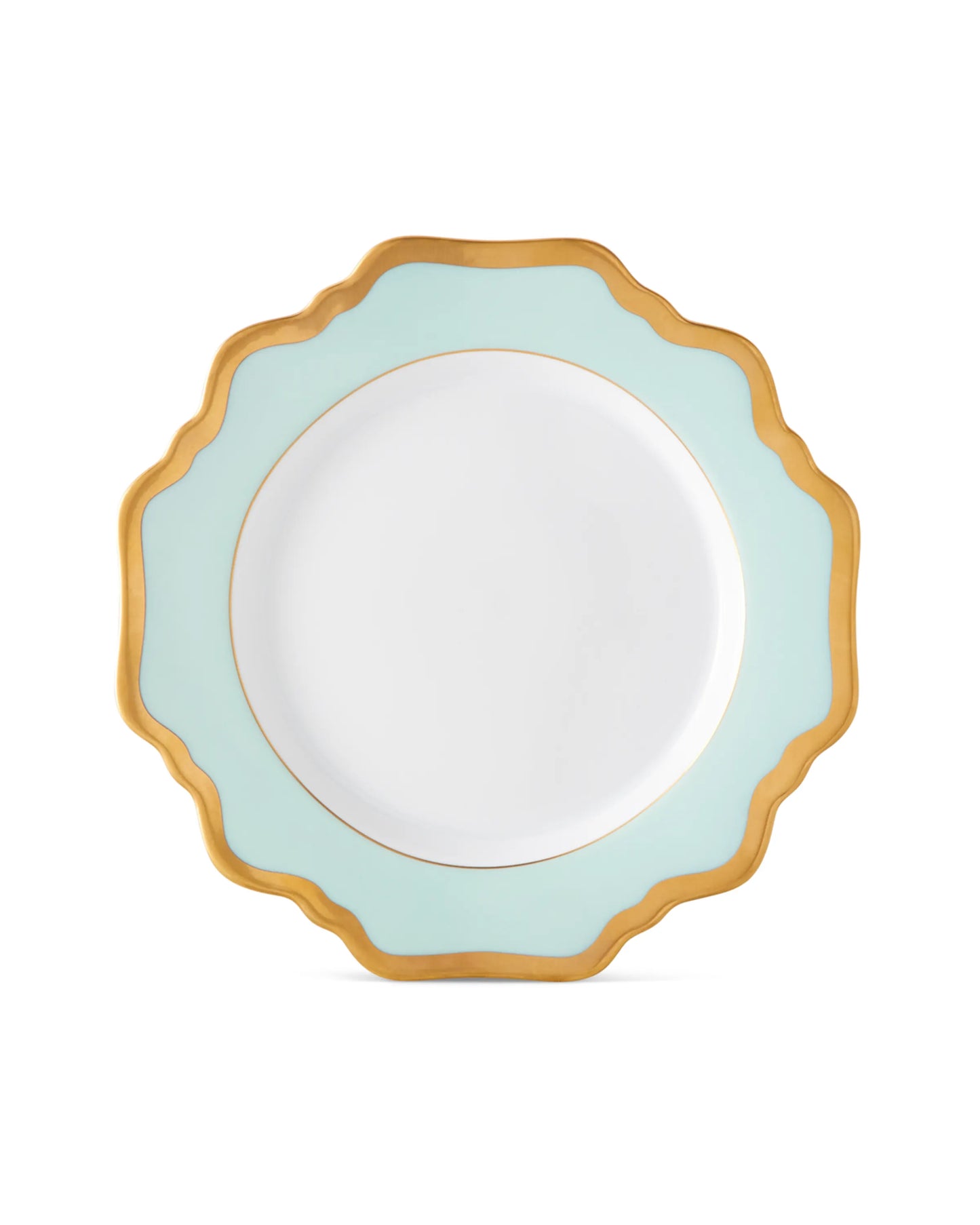 Anna Weatherly Anna's Palette Aqua Salad Plate