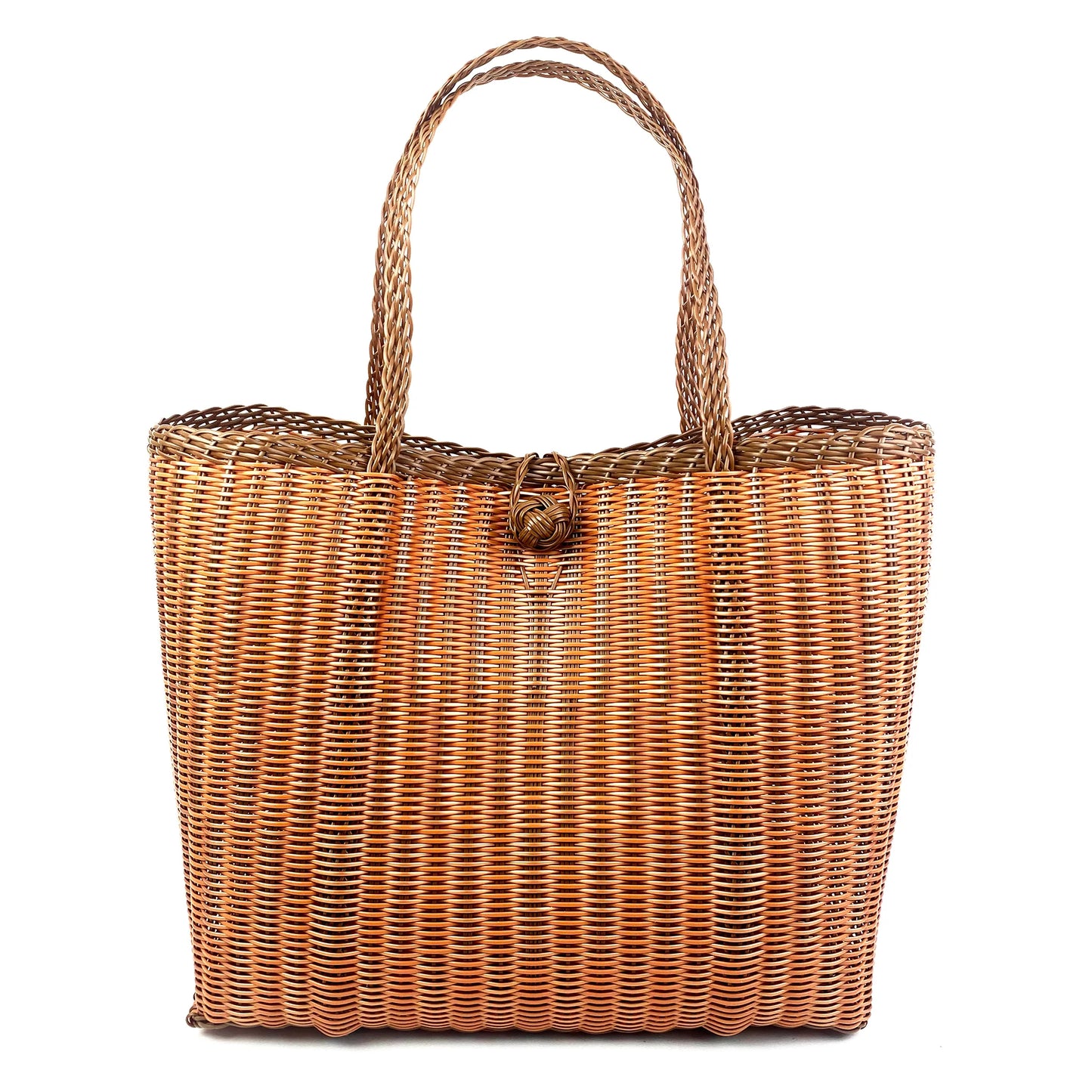 The Lilley Line Medium Market Bag- Rust