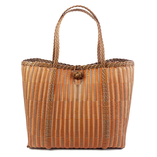 The Lilley Line Medium Market Bag- Rust
