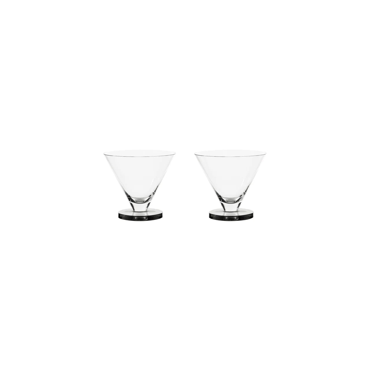 Puck Cocktail Glasses S/2