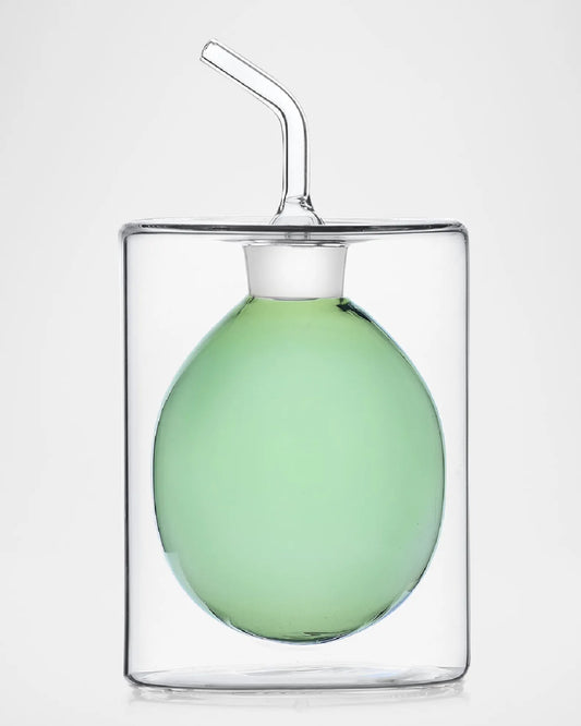 Regular Green Doublewalled Olive Oil Bottle