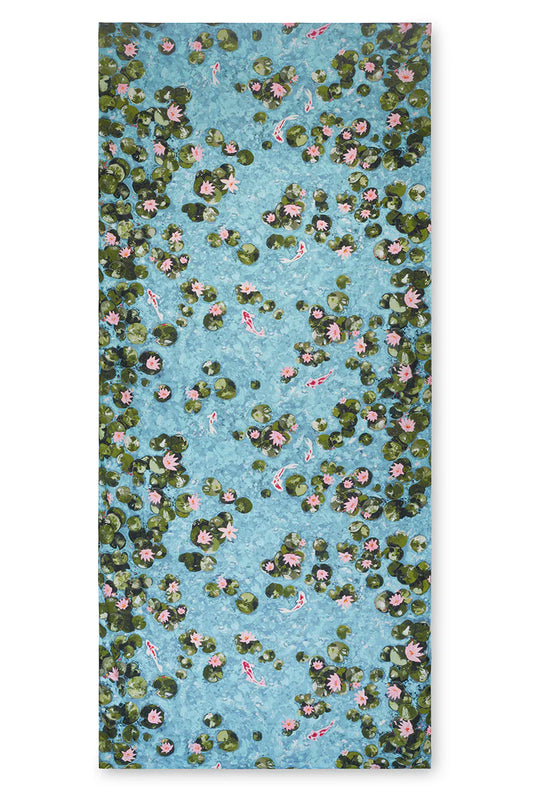 Water Lily Linen Tablecloth