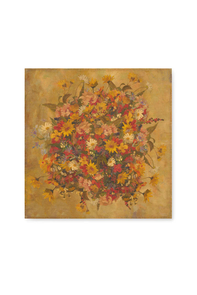'Fleurs des Prés' Linen Napkin, set of 6