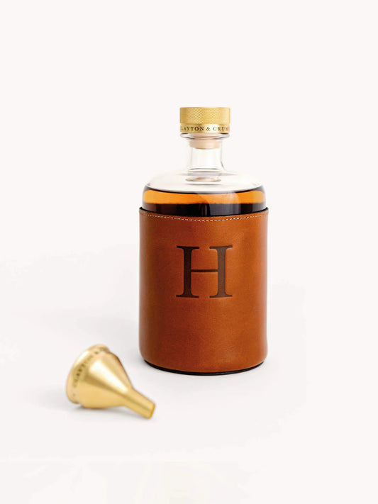 Leather Decanter