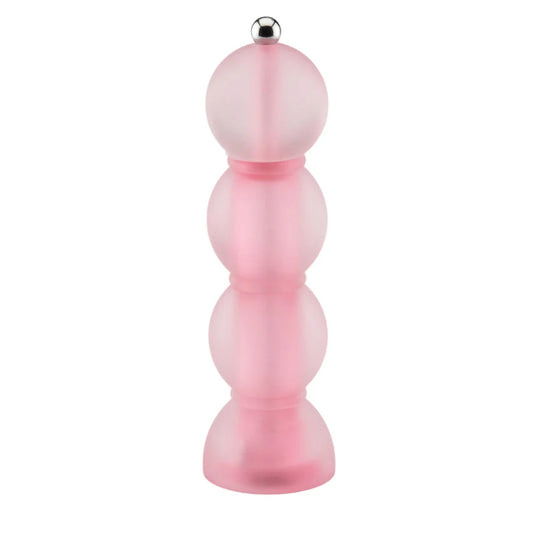 Addison Ross Pink Frosty Bobin Salt or Pepper Mill
