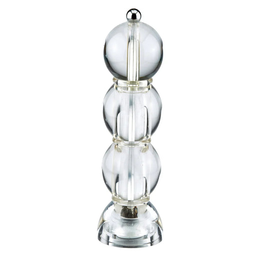 Addison Ross clear Icy Bobin Salt or Pepper Mill