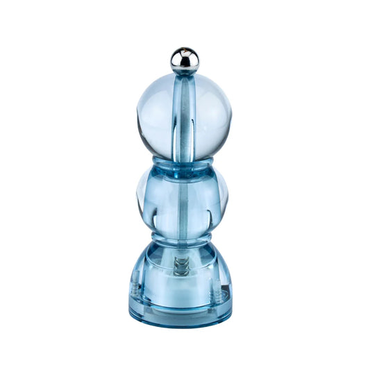 Blue Icy Mini Bob Salt or Pepper Mill by Addison Ross