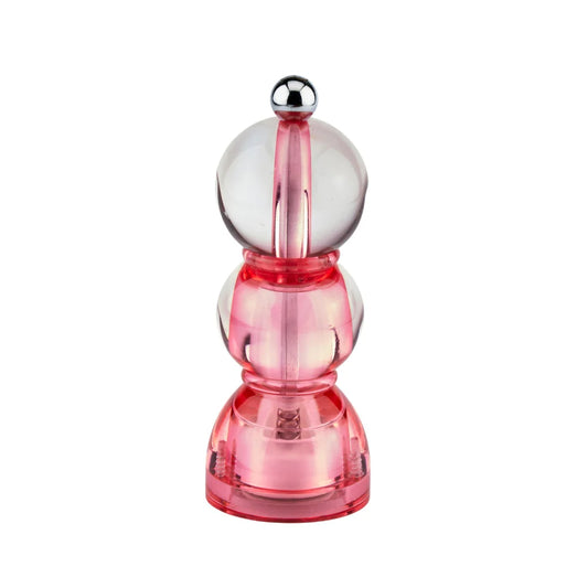 Pink  Icy Mini Bob Salt or Pepper Mill by Addison Ross