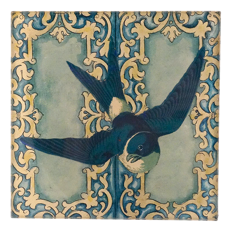 Blue Swallow Spoon Rest