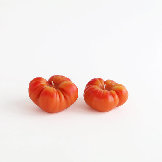 Orange Tomato Beeswax Candle