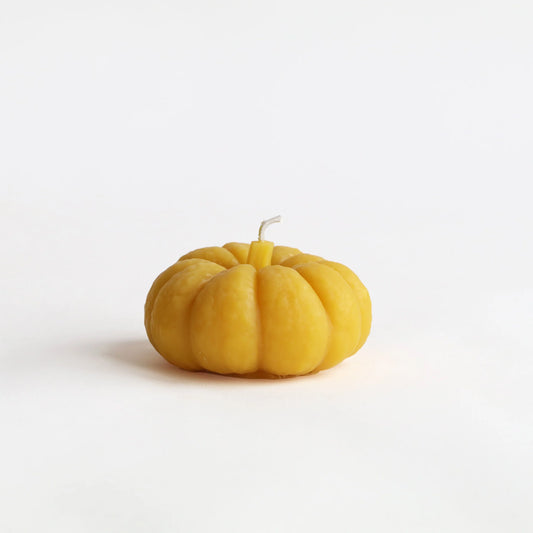 Pumpkin Beeswax Candle