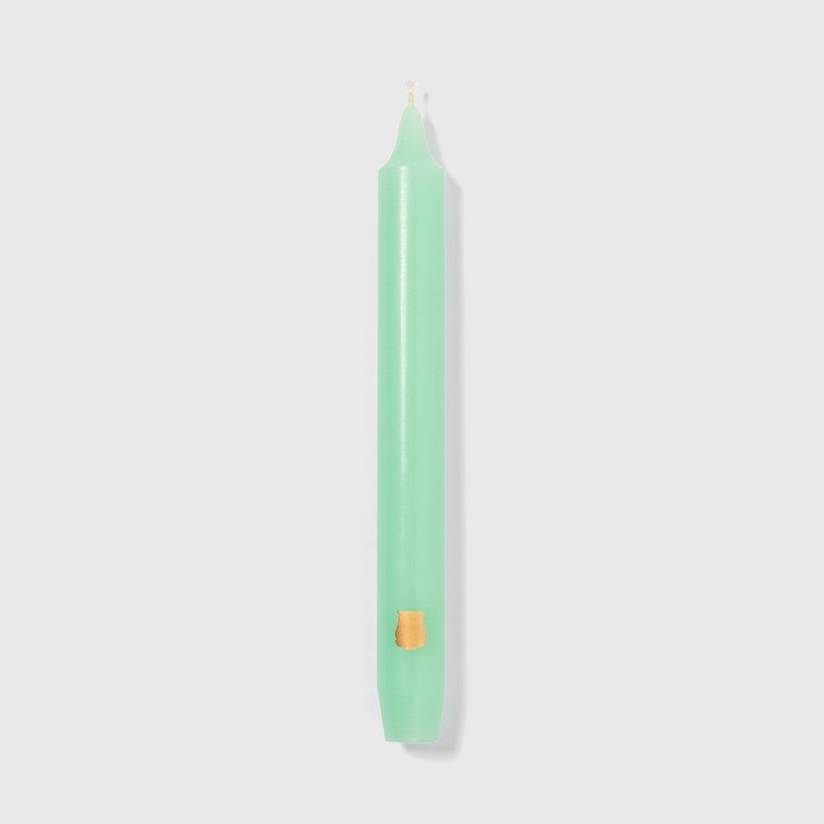 Green Madeleine Taper Candle