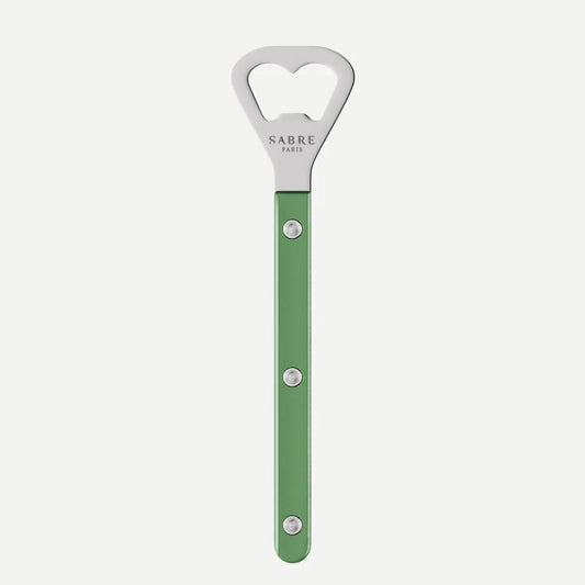 Pearly Bistrot Bottle Opener in Garden Green