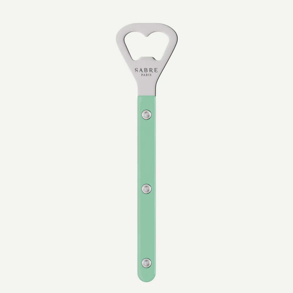 Solid Bistrot Bottle Opener in Pastel Green