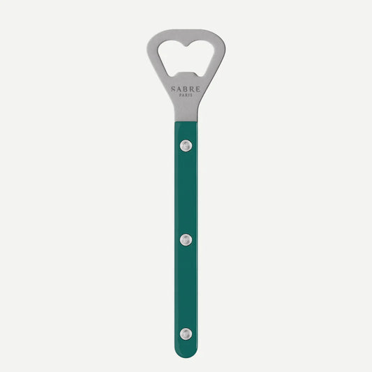 Solid Bistrot Bottle Opener in Aquamarine