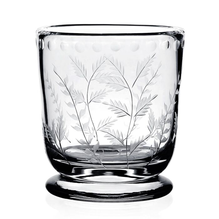 Fern Footed Vase 4.5”