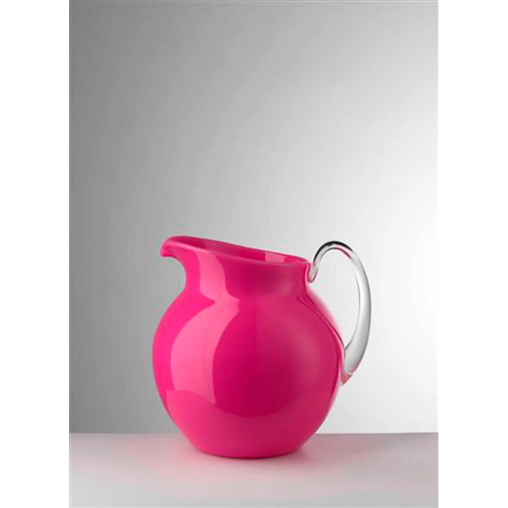 Large Pink Acrylic Pitcher