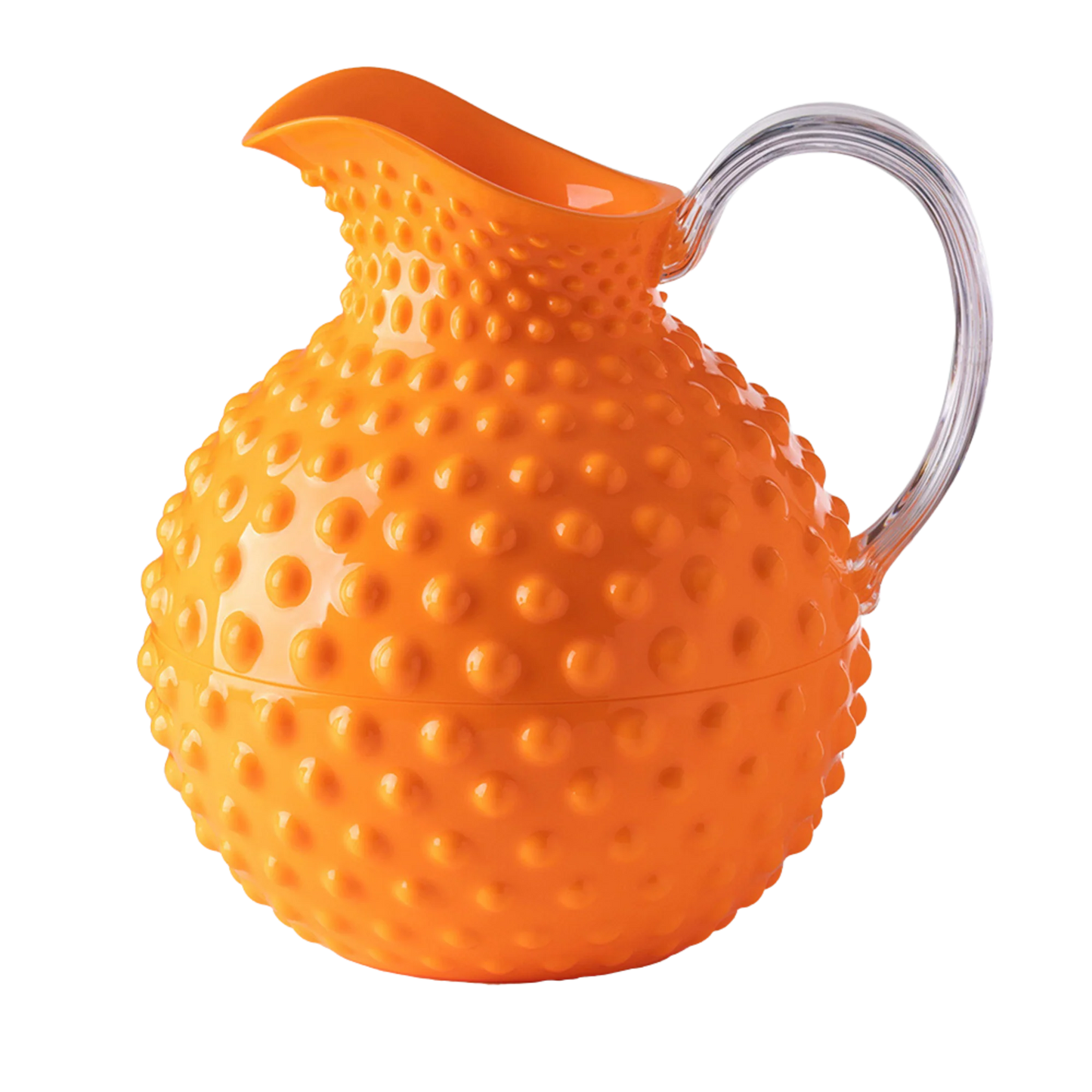 Orange Textured Pitcher