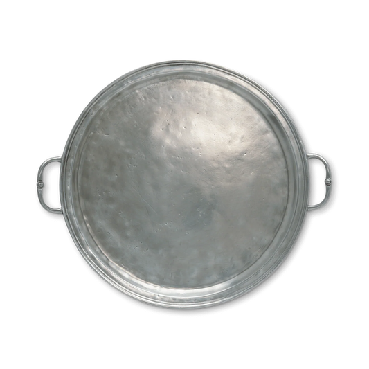 Large Round Tray with Handles