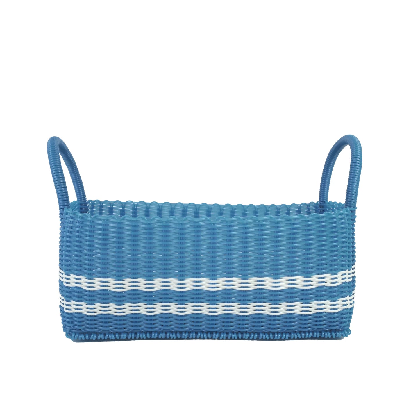 The Lilley Line Picnic Popper- Baby Blue/White