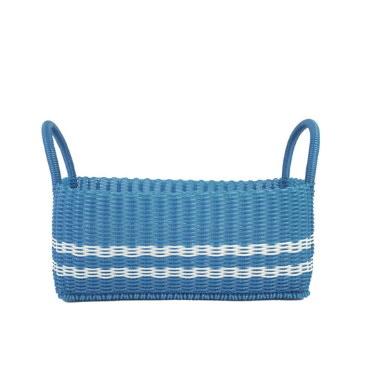 The Lilley Line Picnic Popper- Baby Blue/White