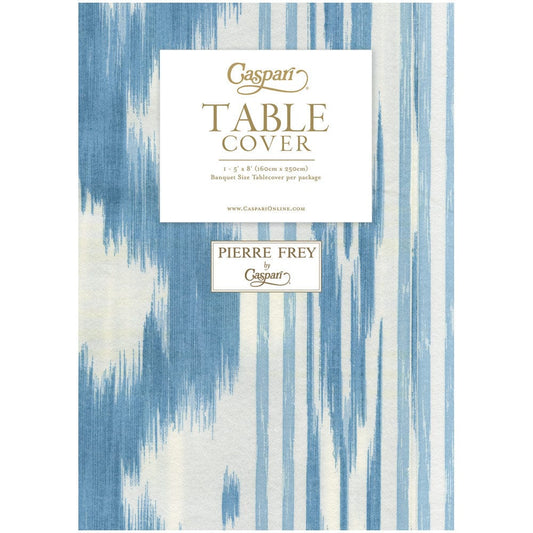 Pierre Frey, Toile De Nantes Blue Paper Linen Airlaid Tablecover