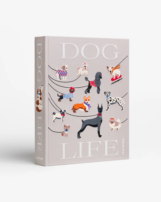 Dog Life Embroidered Photo Album