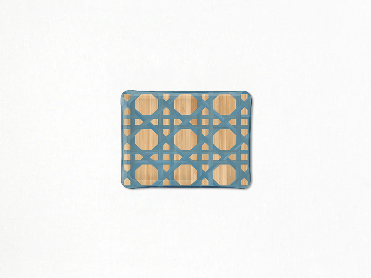 Acrylic Valet Tray Epoch Ocean Blue